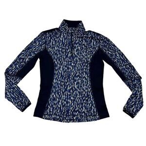 Lands’ End Sport Women’s Quarter Zip Pullover Size XS/P (2-4) Activewear Shirt
